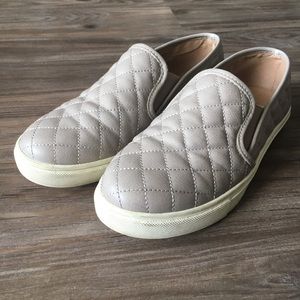 Steve Madden Gray Ecentric-Q Platform Sneakers